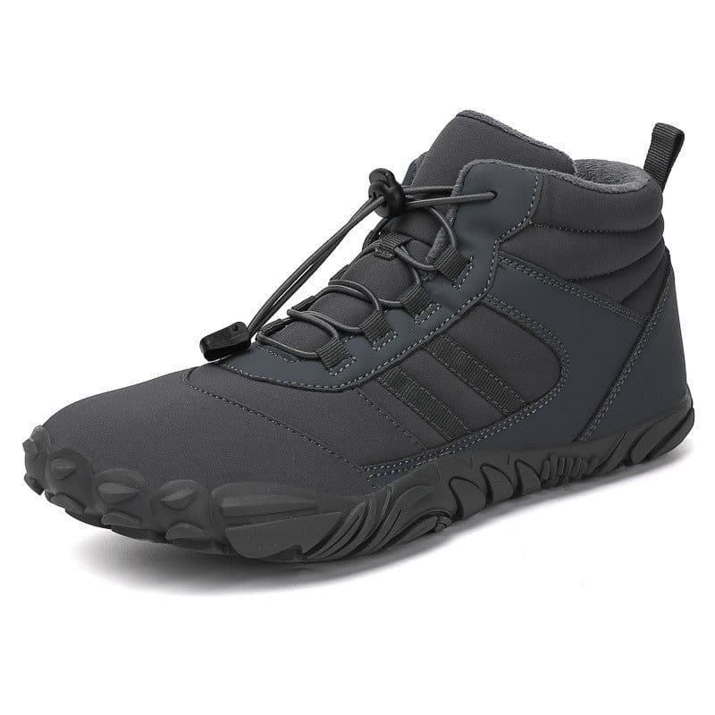 image-High-top Snow Boots Hiking Camping Hiking Shoes Skiing Non-slip Plus Velvet Warm