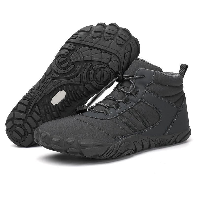 image-High-top Snow Boots Hiking Camping Hiking Shoes Skiing Non-slip Plus Velvet Warm