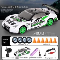 image-Remote Control Car Four-wheel Drive Drift Racing Car With Light Spray Boy Toy Remote Control Toy Car