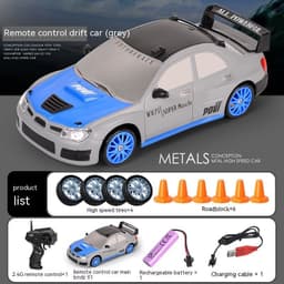image-Remote Control Car Four-wheel Drive Drift Racing Car With Light Spray Boy Toy Remote Control Toy Car
