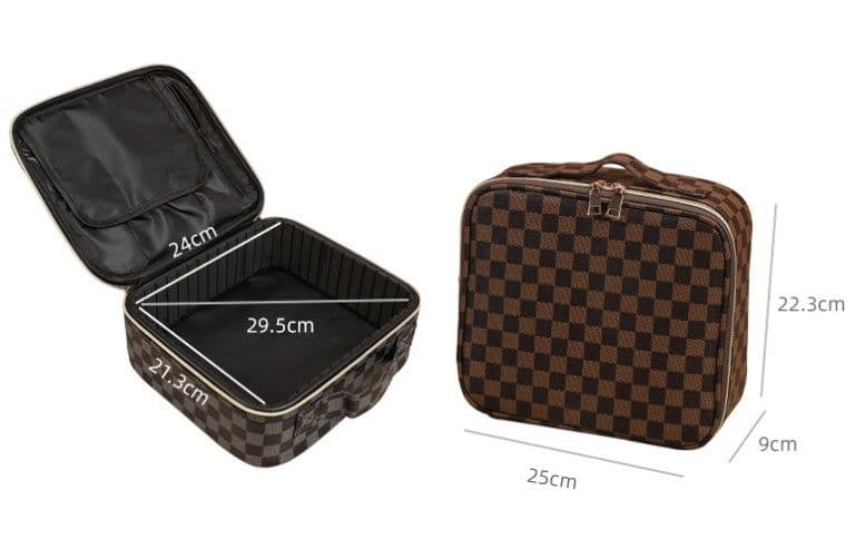 image-New Cosmetic Case Portable Travel Cosmetics Storage Box Manicure Box Cosmetic Case Large Capacity Beauty Toolbox
