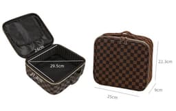 image-New Cosmetic Case Portable Travel Cosmetics Storage Box Manicure Box Cosmetic Case Large Capacity Beauty Toolbox