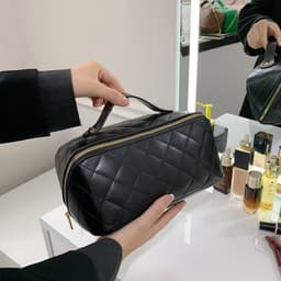 image-Cosmetic Bag Shell Portable Women