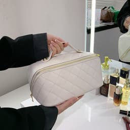 image-Cosmetic Bag Shell Portable Women
