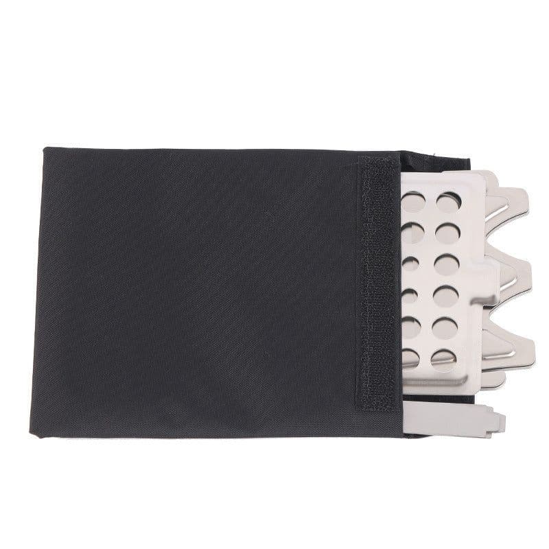 image-Outdoor Camping Portable Stainless Steel Folding Camping Stove
