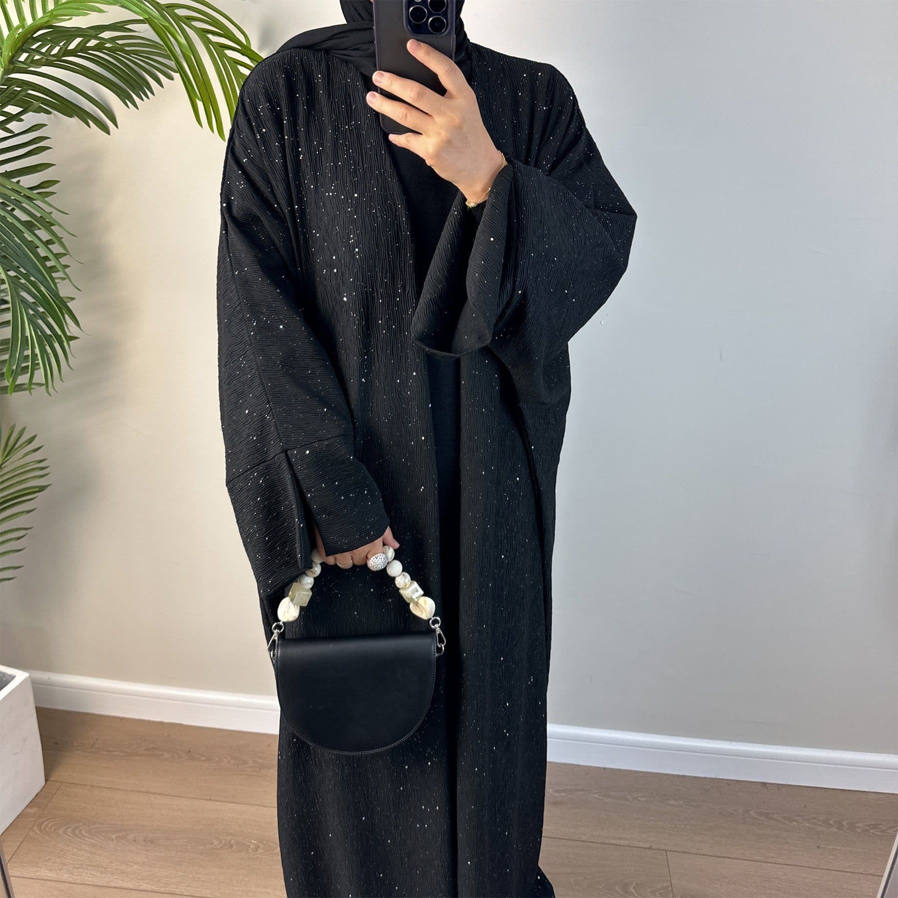 image-Dubai Middle East Turkey Dubai Autumn And Winter Elegant Thickening Cardigan