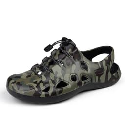 image-Fashion Lace-up Beach Hole Shoes Male