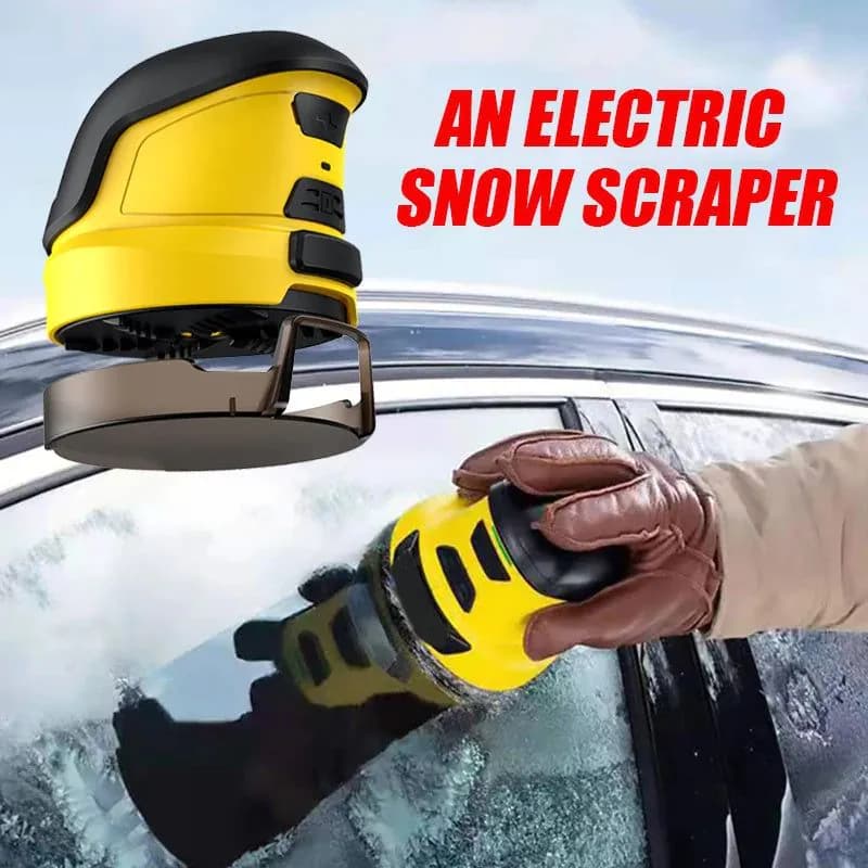 image-Cordless Snow Scraper With Battery Life Durable Electric Ice Scraper Portable Window For Auto Deicing