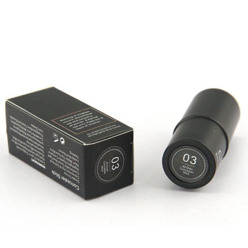 image-Three-Color Moisturizing Stick Cover Pimples Freckles Dark Circles Face Concealer