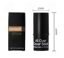 image-Three-Color Moisturizing Stick Cover Pimples Freckles Dark Circles Face Concealer