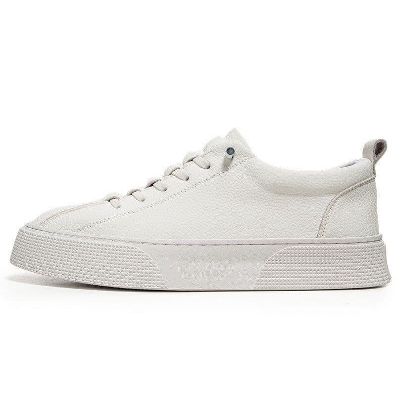 image-Sports Casual Platform Lace-up Leather Shoes