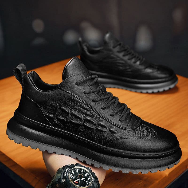 image-Men's Business Casual Non-slip Leather Shoes