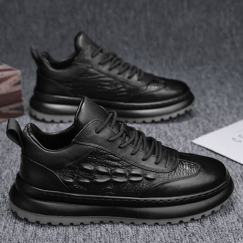image-Men's Business Casual Non-slip Leather Shoes