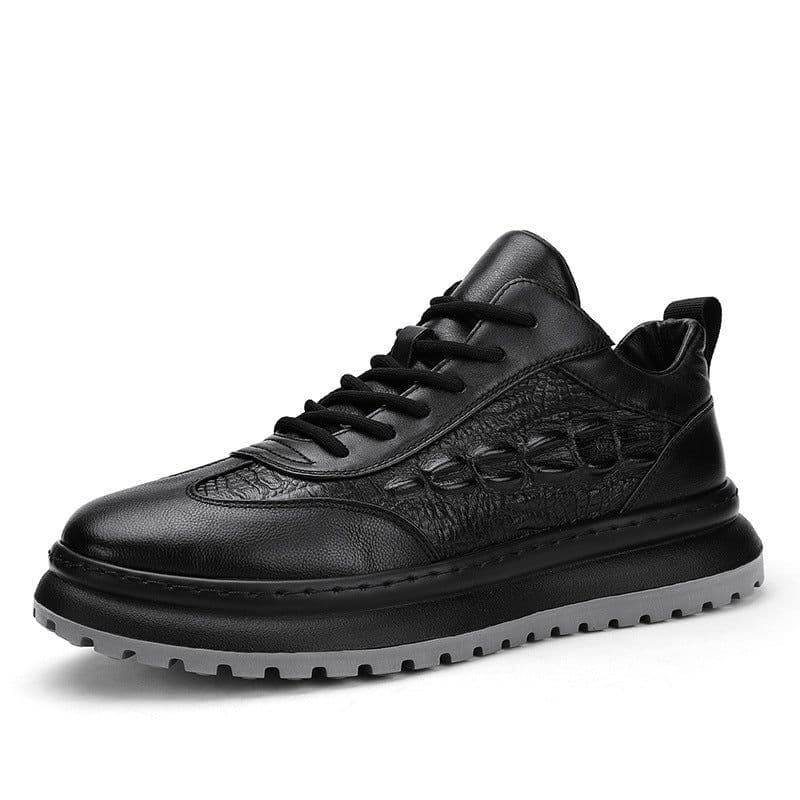 image-Men's Business Casual Non-slip Leather Shoes