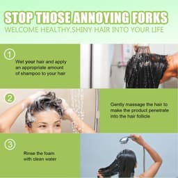 image-Rosemary Mint Shampoo Moisturizing Supple Hair Repair Dry Frizz Refreshing Shampoo Hair Care