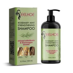 image-Rosemary Mint Shampoo Moisturizing Supple Hair Repair Dry Frizz Refreshing Shampoo Hair Care