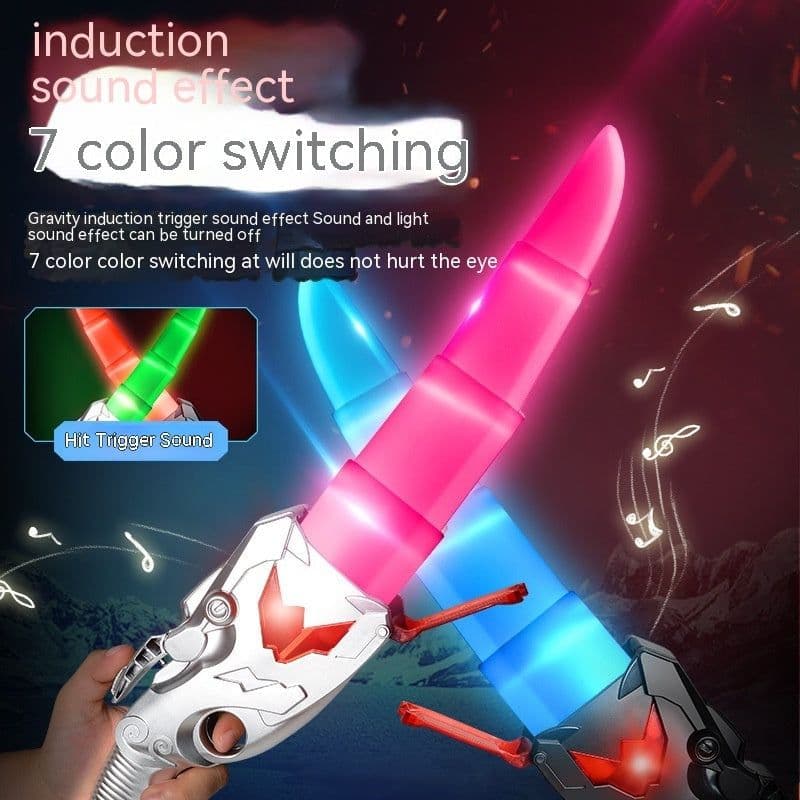 image-Nepal Luminous Toy Knife Weapon 3D