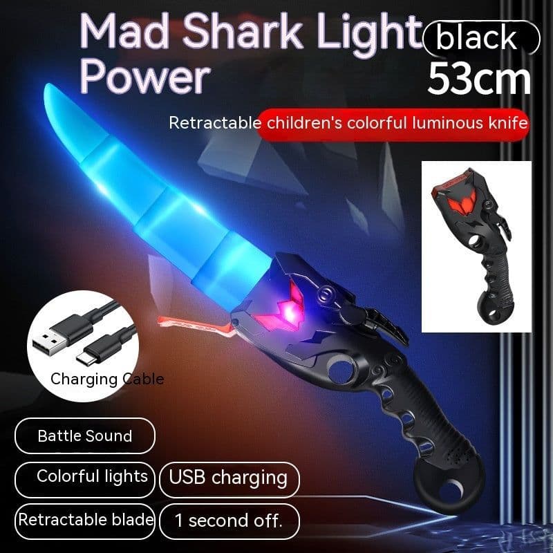 image-Nepal Luminous Toy Knife Weapon 3D