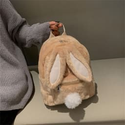 image-Women's Cute Rabbit Ears Bags Fashion Mini Backpack Kids