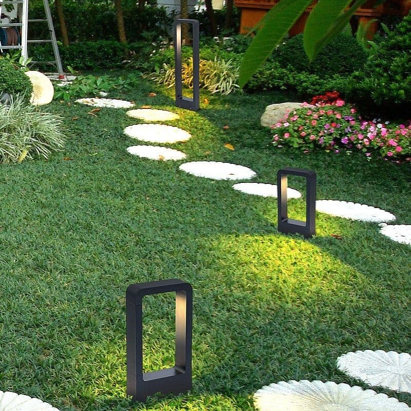 image-Outdoor Die-cast Aluminum Lawn Lamp Park Scenic Spot Lighting Modern Minimalist Courtyard Square