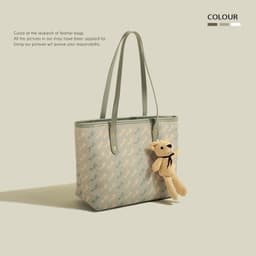 image-Women's Large-capacity Casual Shoulder Tote Bag