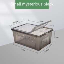 image-Silkworm Feeding Pet Box Turtle Jar