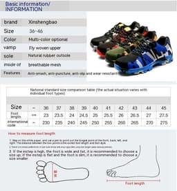 image-Flyknit Safety Anti-smash And Anti-puncture Wear-resistant Lightweight Non-slip Work Shoes