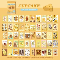 image-Stickers American Retro Journal Decoration Material Stickers Cartoon Mini Sticker Book