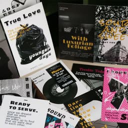 image-Postcard Creative Simple Gift Message Blessing Card 2 Models