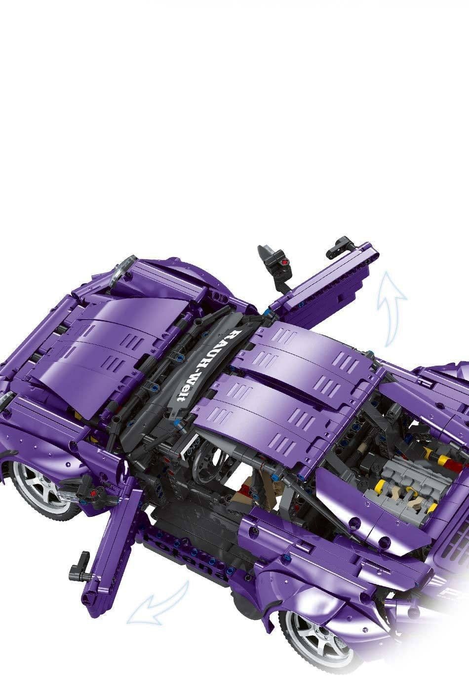 image-Assembled Building Block Toys Gift