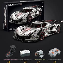 image-Apollo Sports Car Building Blocks Assembled Remote-control Automobile Toys