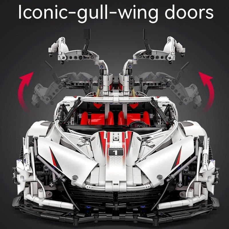 image-Apollo Sports Car Building Blocks Assembled Remote-control Automobile Toys