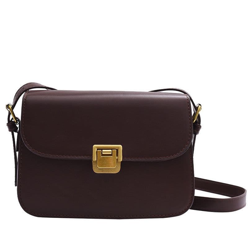 image-Elegant Women's Simple Messenger Bag