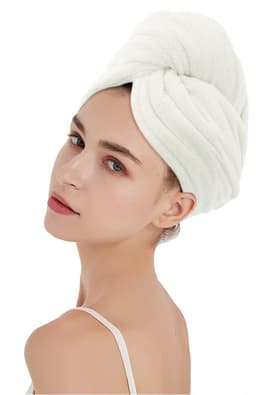 image-Fashion Hair Drying Towel Shower Cap