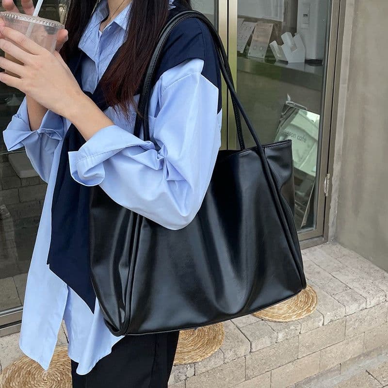 image-Women's Versatile Large Capacity Casual Shoulder Underarm Bag