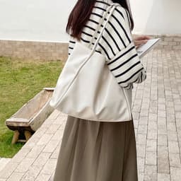 image-Women's Versatile Large Capacity Casual Shoulder Underarm Bag