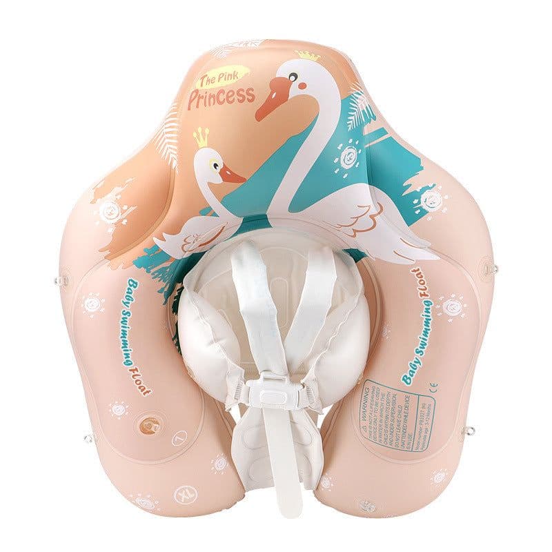 image-Baby Sun Protection Sunshade Swan Swimming Ring