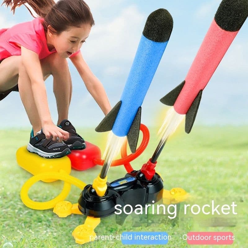image-Children's Skyrocket Foot Launch Outdoor Sports Toys