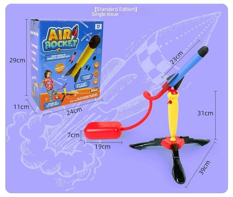 image-Children's Skyrocket Foot Launch Outdoor Sports Toys