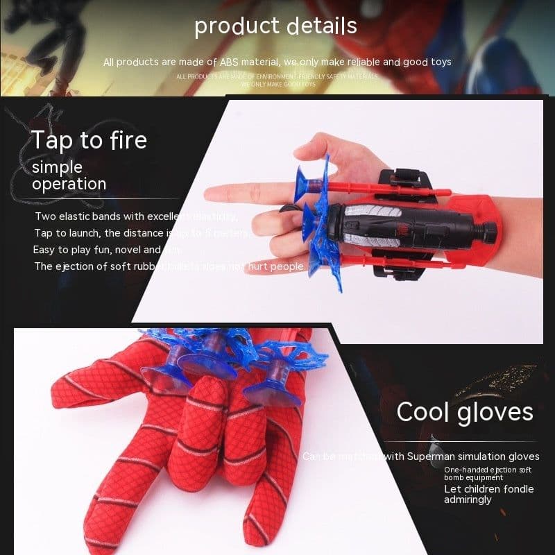 image-Children's Bracelet Hero Launcher Spinning Jet