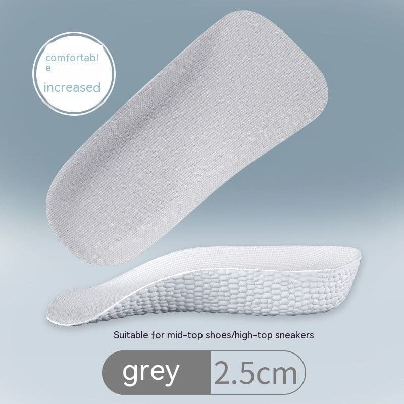 image-Invisible Height Increasing Comfortable Thickened Half Insole Heightening Insole