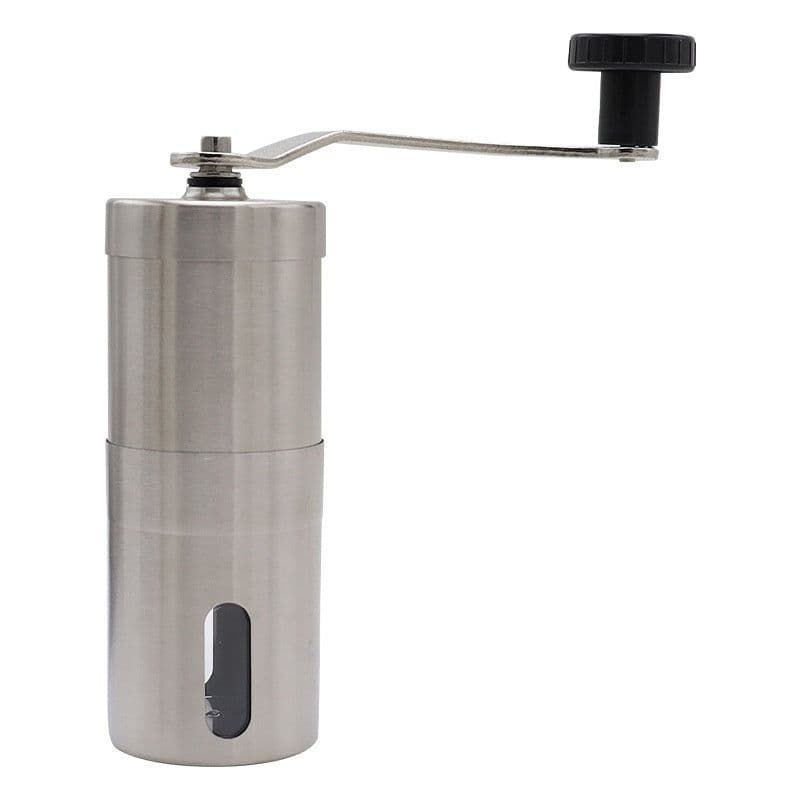 image-Coffee Machine Hand-cranked Household Coffee Bean Grinder Stainless Steel Small Manual Pulverizer