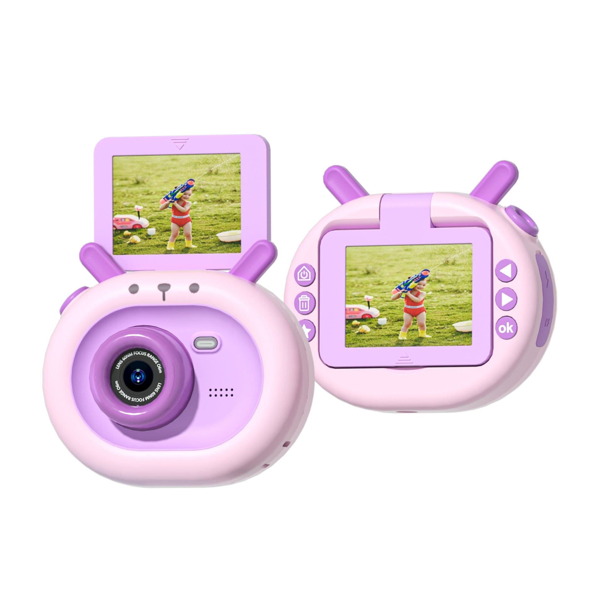 image-180-degree Flip-screen Children's HD Digital Camera