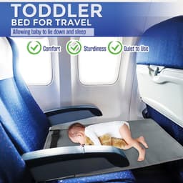 image-Portable Children's Travel Plane Seat Extender