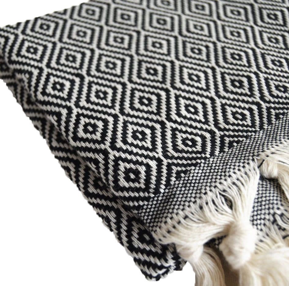 image-Handmade Tassel Blanket Turkish Beach Towel