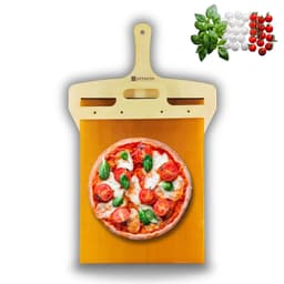 image-Kitchen Gadgets Sliding Pizza Shovel Non Stick Pizza Smooth Cutting Board Storage Transfer Board Kitchen Baking Tool