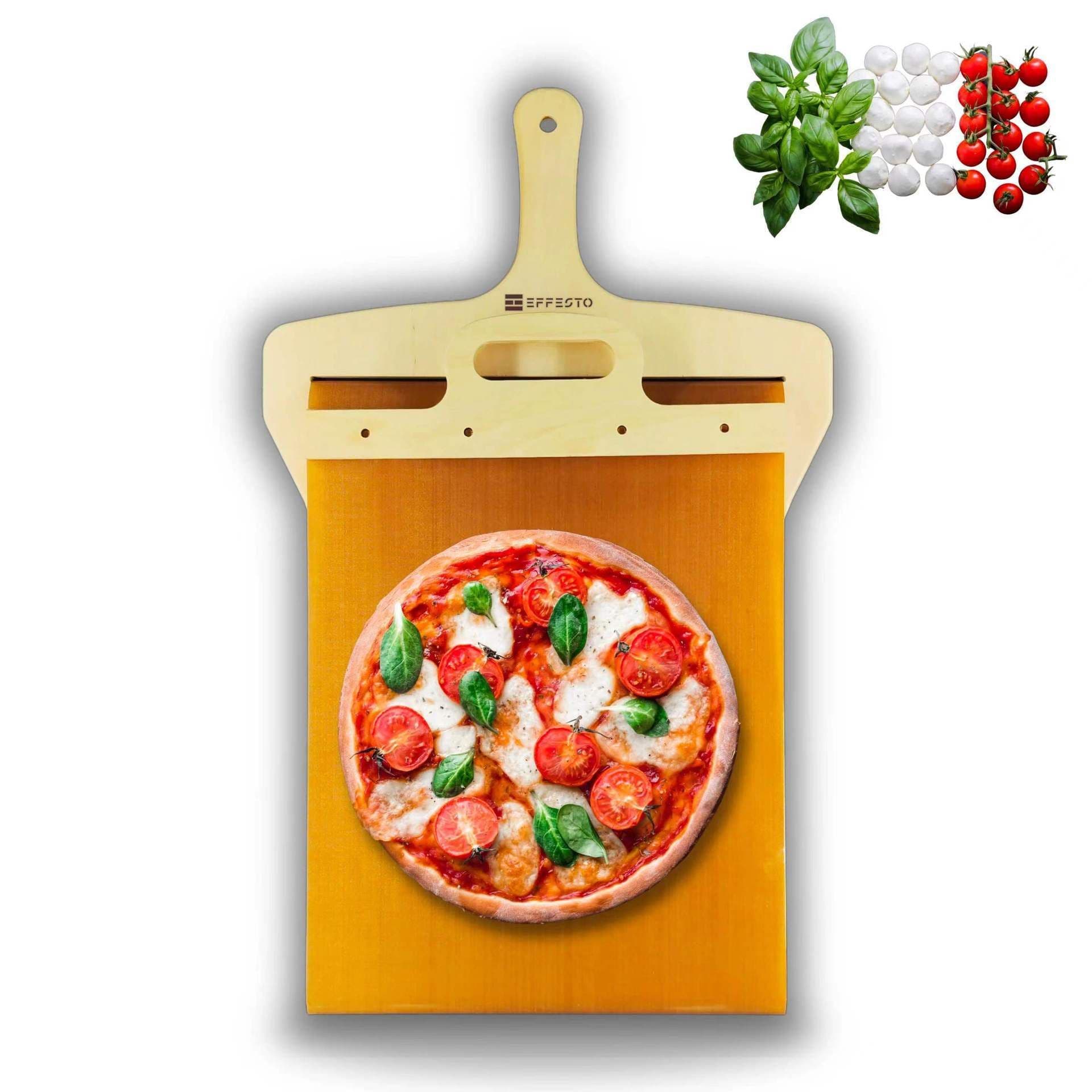image-Kitchen Gadgets Sliding Pizza Shovel Non Stick Pizza Smooth Cutting Board Storage Transfer Board Kitchen Baking Tool