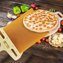 image-Kitchen Gadgets Sliding Pizza Shovel Non Stick Pizza Smooth Cutting Board Storage Transfer Board Kitchen Baking Tool