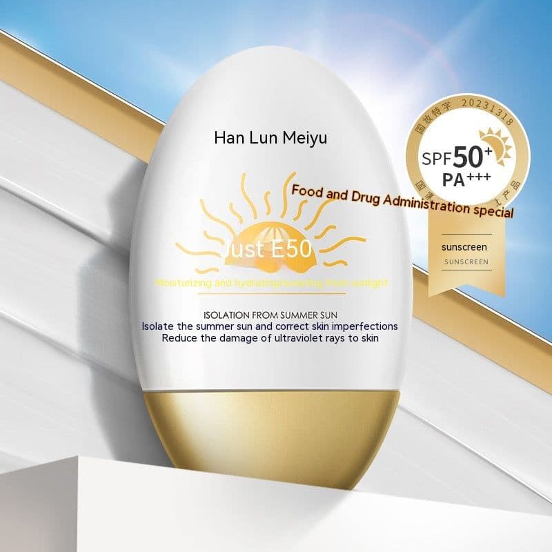 image-Little Golden Bottle Sunscreen Face UV Protection Concealer Refreshing White Tender Female