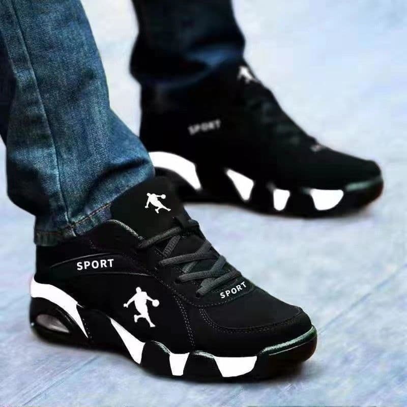 image-Winter Cotton-padded Leather Shoes Male Warm With Velvet Men's High-top Leather Shoes